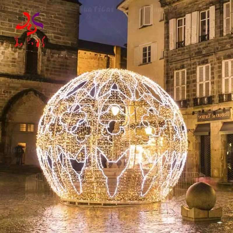 giant ball light, large christmas balls led
