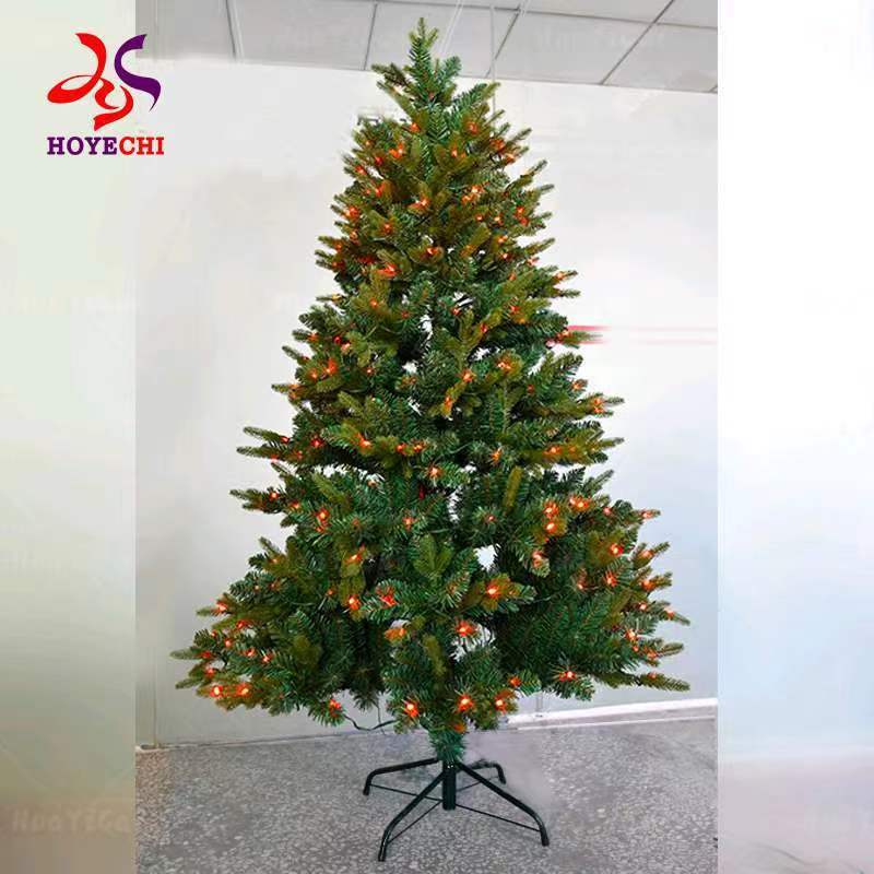 High Quality PVC+PE Decoration Light Artificial Mini Christmas Tree Motif Light