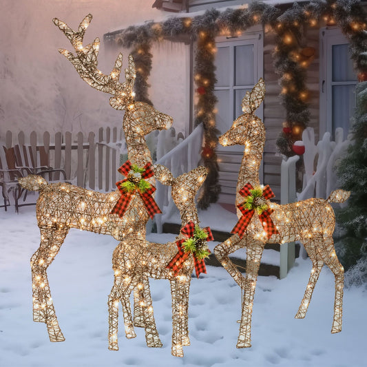 3D Christmas Deer