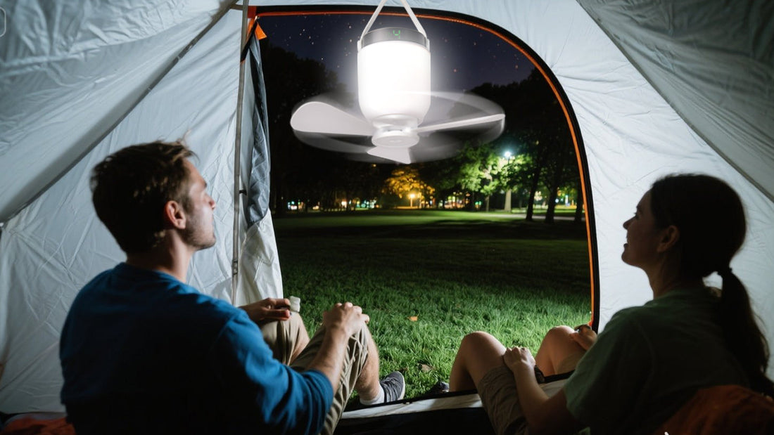 Light Up and Cool Down Anywhere: The Ultimate Outdoor Fan Lantern for Every Adventure