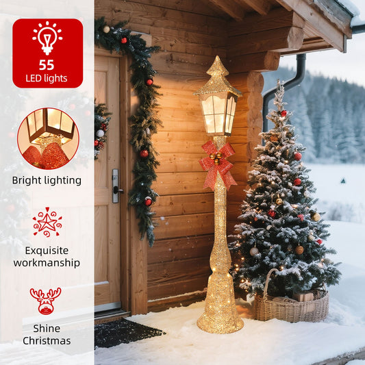 Comparison of porch lighting before and after: from ordinary entrance to festive atmosphere with just one click