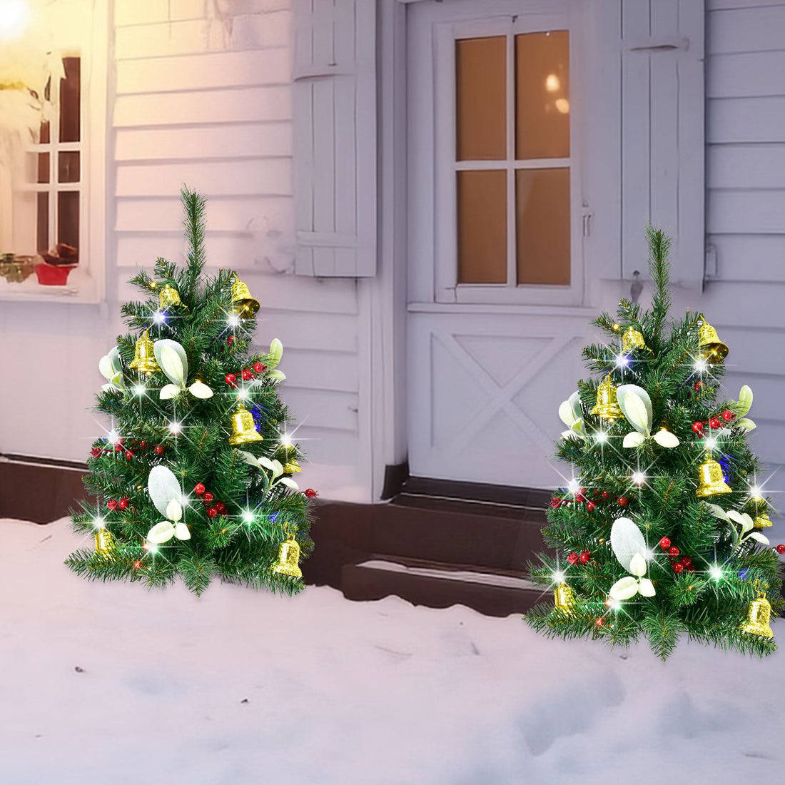 Can I Put a Regular Christmas Tree Outside?
