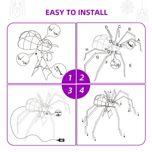 halloween decorations outside
halloween outdoor decorations
halloween yard decorations
halloween lights for yard
outdoor halloween decor
spiders halloween decorations
giant spider outdoor decoration
giant spider
halloween spider
halloween decoration