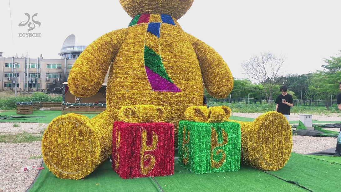 Christmas lights teddy bear lights 